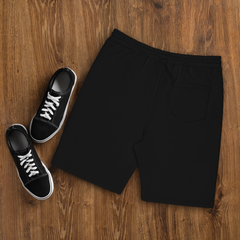 FYE EMBROIDERY FLEECE SHORTS - White & Black
