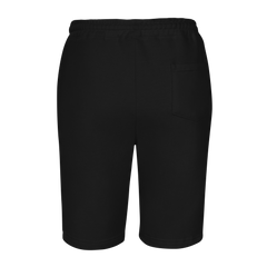 FYE EMBROIDERY FLEECE SHORTS - White & Black