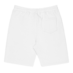 FYE EMBROIDERY FLEECE SHORTS - White & Black