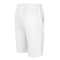 FYE EMBROIDERY FLEECE SHORTS - White & Black