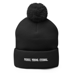 FYE POM-POM EMBROIDERED BEANIE - Multicolor