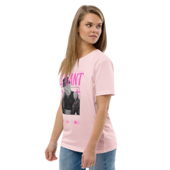 ELEGANT TEE - Black & Pink