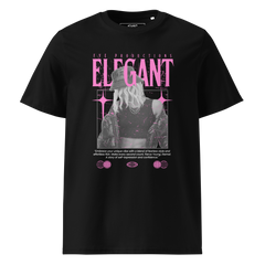 ELEGANT TEE - Black & Pink
