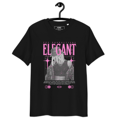 ELEGANT TEE - Black & Pink