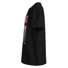 ELEGANT TEE - Black & Pink