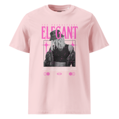 ELEGANT TEE - Black & Pink