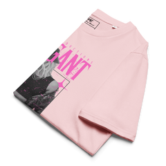 ELEGANT TEE - Black & Pink