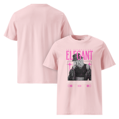 ELEGANT TEE - Black & Pink