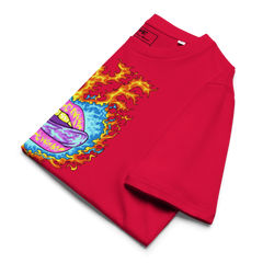 FYE HEART TEE - Multicolor