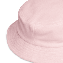 FYE EMBROIDERY BUCKET HAT - White & Pink