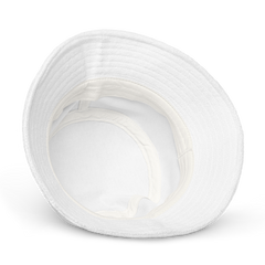 FYE EMBROIDERY BUCKET HAT - White & Pink