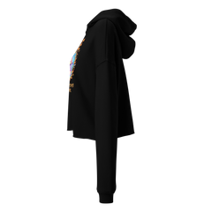 FYE HEART CROPPED HOODIE - Multicolor