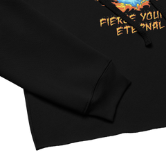 FYE HEART CROPPED HOODIE - Multicolor