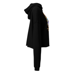 FYE HEART CROPPED HOODIE - Multicolor