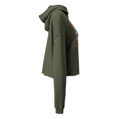 FYE HEART CROPPED HOODIE - Multicolor