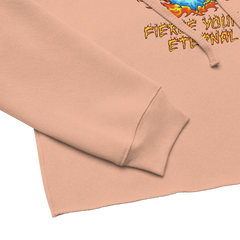 FYE HEART CROPPED HOODIE - Multicolor