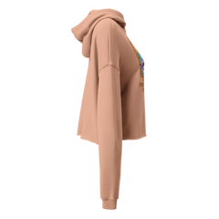 FYE HEART CROPPED HOODIE - Multicolor